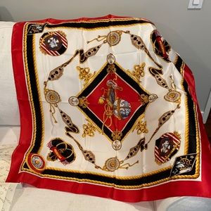 St John scarf - vintage classic NEW IN BOX